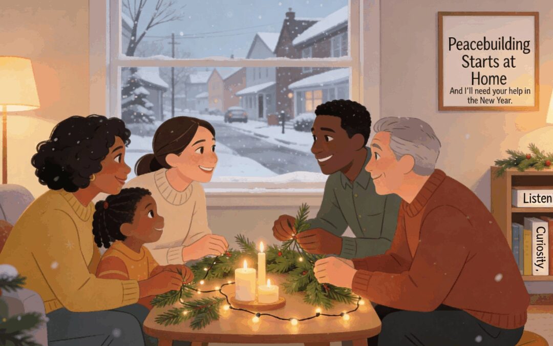 Happy (Peacebuilding Starts at Home) Holidays–Then We Will Need Your Help